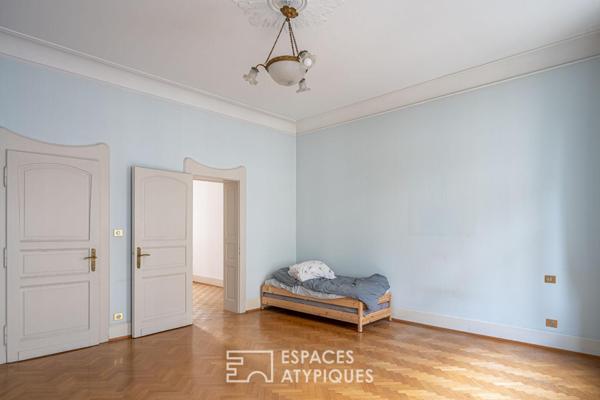 Appartement Art nouveau et ses balcons au coeur de la Neustadt