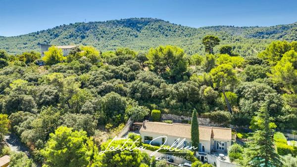 La Penne-sur-Huveaune – Maison T5 de plain-pied 155 m² – Piscine – Vue dégagée – Sans vis-à-vis