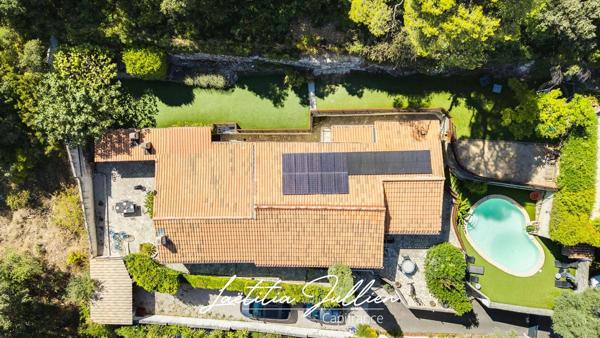 La Penne-sur-Huveaune – Maison T5 de plain-pied 155 m² – Piscine – Vue dégagée – Sans vis-à-vis
