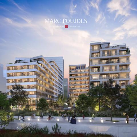 PARIS 13ème – studio neuf haut de gamme, avec terrasse et vue panoramique