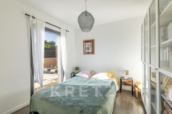 Maison contemporaine en coeur de calanque