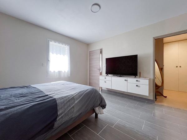 Maison contemporaine 4 chambres+bureau avec piscine à Les Garennes sur Loire