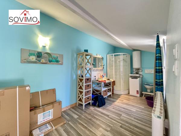 AU COEUR D'UN VILLAGE TOURISTIQUE, CHARMANTE MAISON DE CARACTÈRE RÉNOVEE AVEC COUR ET JARDINET