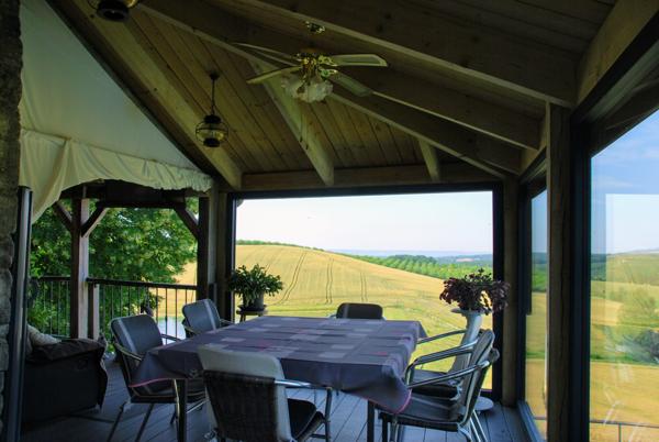 Cancon (47290) Maison de campagne avec vue magnifique
