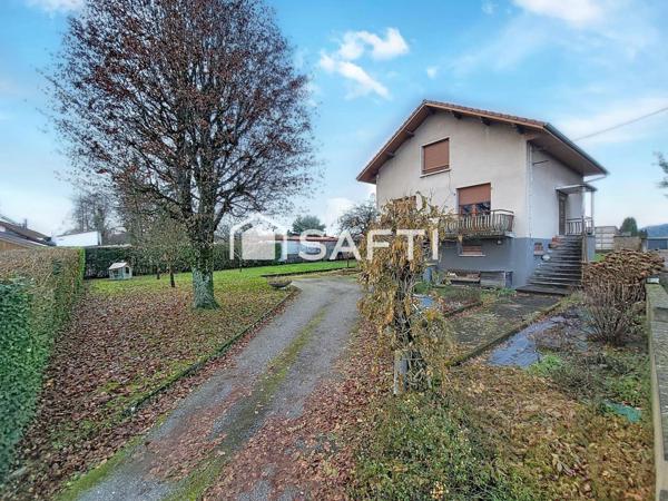 Charmante maison familiale de 112 m² sur un terrain d'environ 1 214 m²