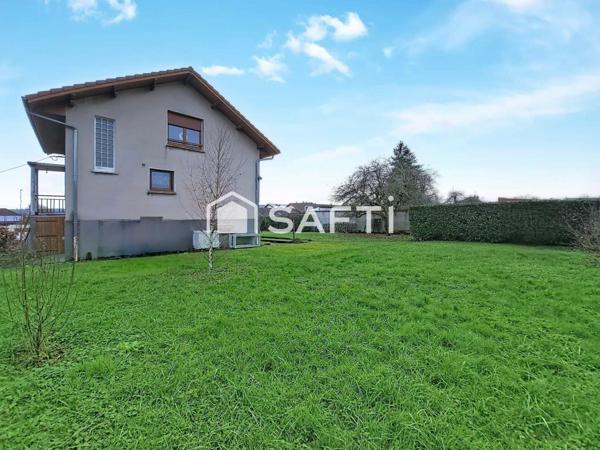 Charmante maison familiale de 112 m² sur un terrain d'environ 1 214 m²