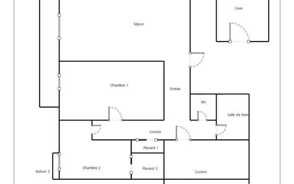 Appartement à vendre    3 pièces • 52,71 m2 Marseille 11