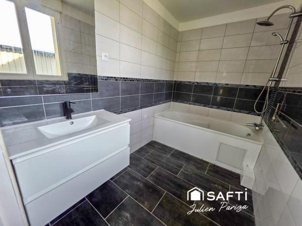 Maison 5 pièces 103m² - 3 CH - Aire de stationnement