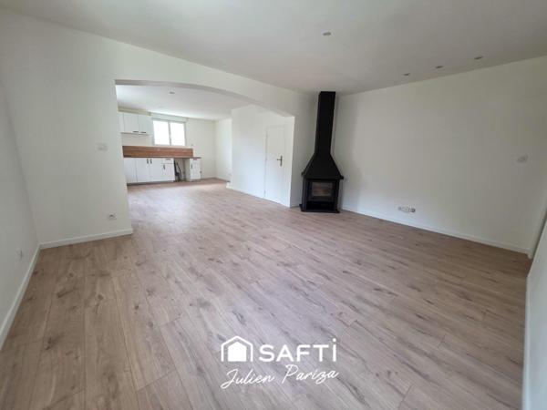 Maison 5 pièces 103m² - 3 CH - Aire de stationnement