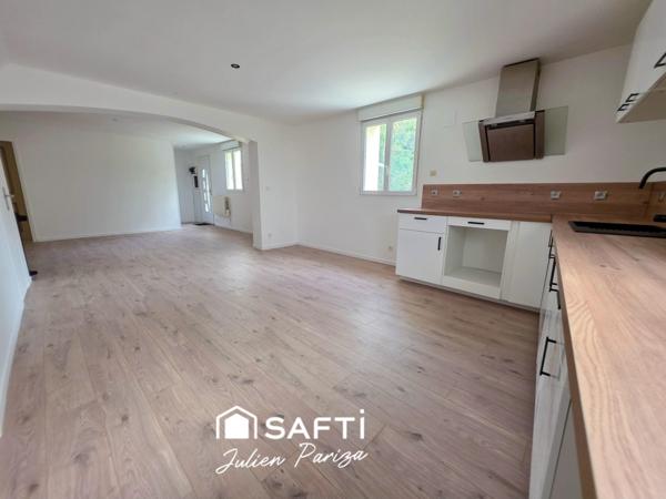 Maison 5 pièces 103m² - 3 CH - Aire de stationnement