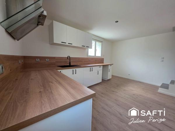 Maison 5 pièces 103m² - 3 CH - Aire de stationnement