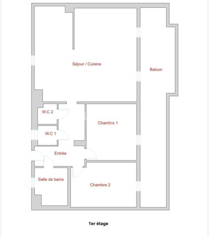 Appartement 4 pièces 90m²