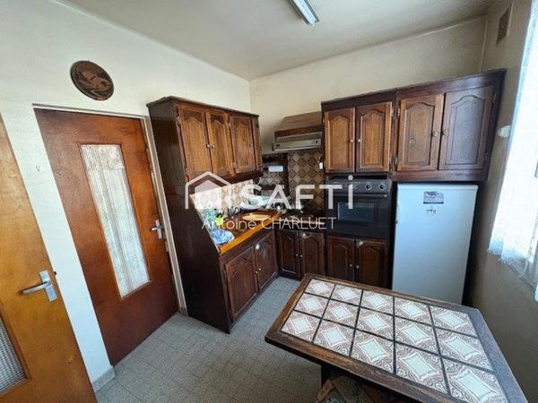 Maison de ville 3 chambres et dépendances