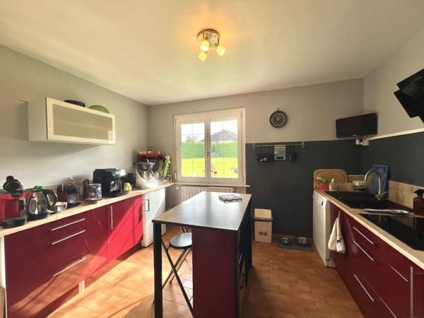 Maison F 5 sur terrain de 13 ares arboré dans une impasse