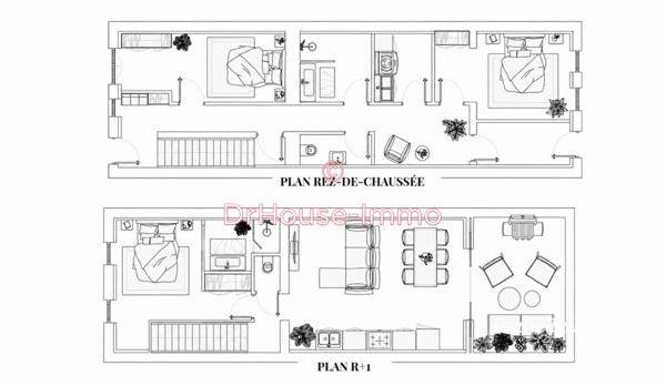 Maison à vendre 5 pièces de 100 m²