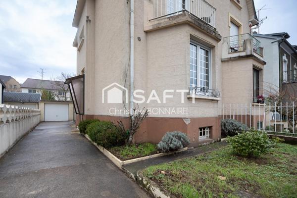 Maison de 105m2 avec 3-4 chambres sur terrain de 286m2 dans quartier très recherché