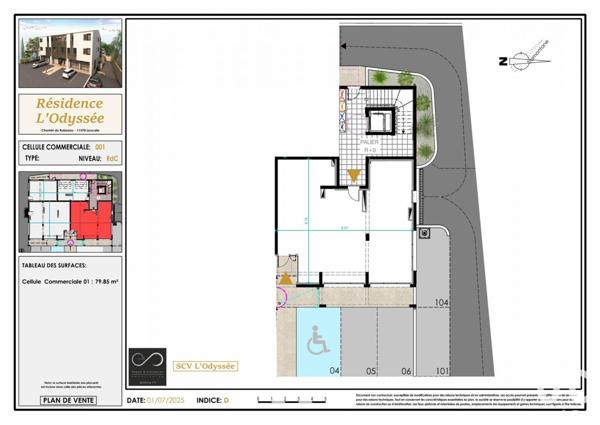 Murs commerciaux  à vendre 80 m² Leucate