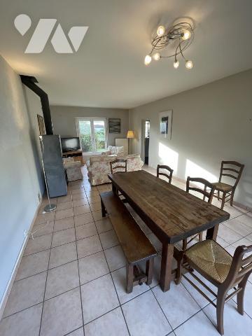 Semi plain-pied 124 m2 sur 416 m2  4 chambres dont une au rdc jardin garage