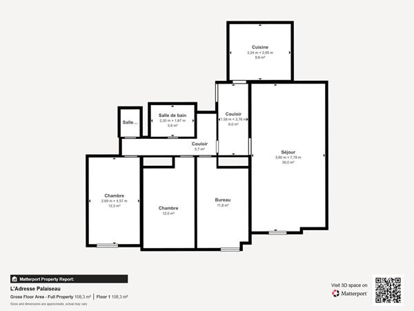 Limite Bourg La Reine, appartement L'HAY-LES-ROSES 5 pièces 98.97 m²