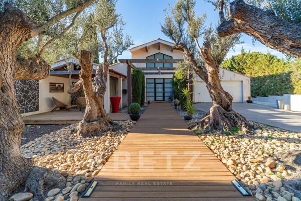 Villa d'architecte avec vue panoramique