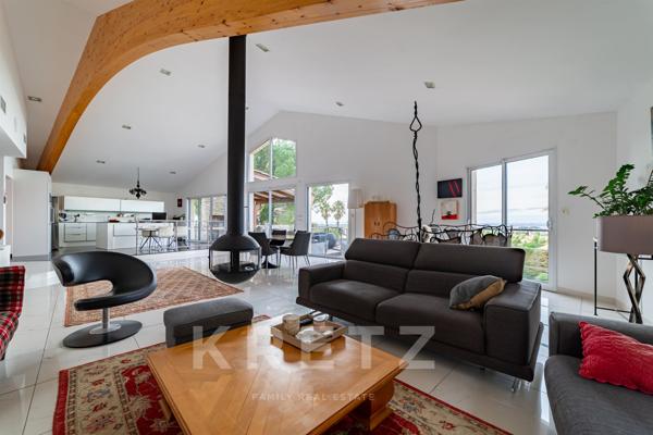 Villa d'architecte avec vue panoramique