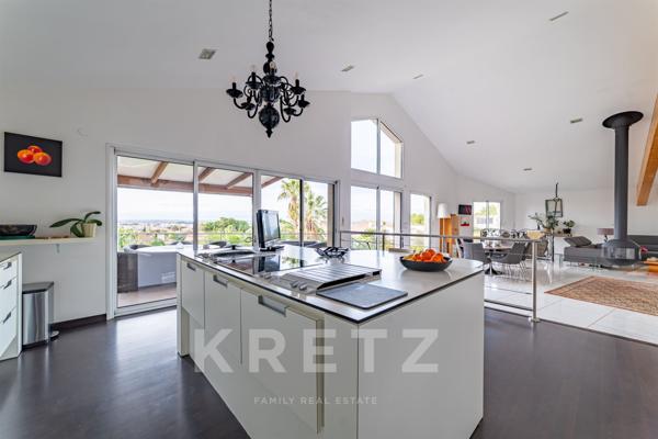 Villa d'architecte avec vue panoramique