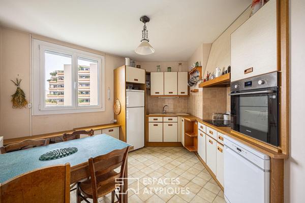 Appartement familiale avec vue dégagée en plein coeur de Villeurbanne