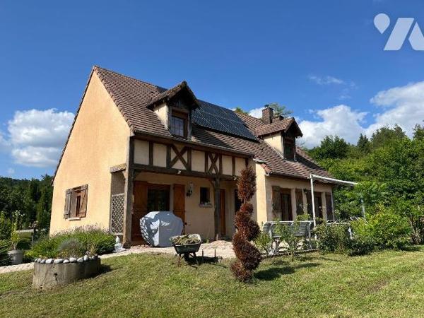 Maison à vendre à Mussy sur Seine (10250), AUBE. Pavillon sur sous-sol, de 123 m² habitables, c...