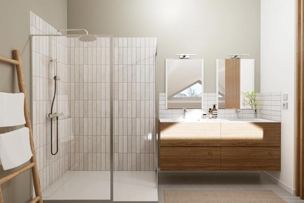 À vendre : Appartement T2 duplex en R+1 à Sainte Anne - RESIDENCE AVEC VUE MER