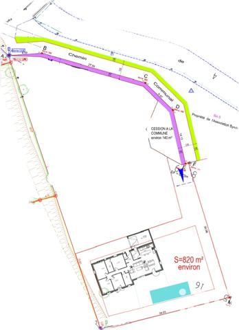 Terrain à vendre 820 m² Bédarrides