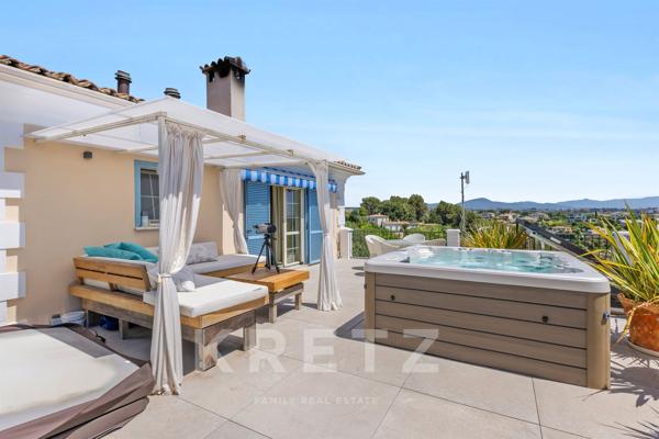 SAINT-PAUL-DE-VENCE – PROPRIÉTÉ FAMILIALE DE CHARME AVEC MAISON D'AMIS, ESPACE SPA NORDIQUE