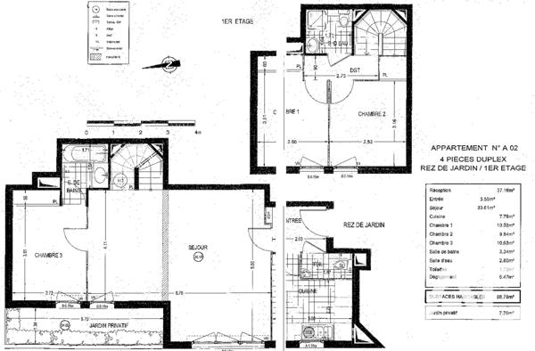 Maison à vendre 4 pièces 88 m² Alfortville