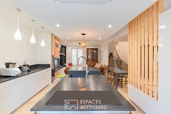 Maison familiale et chambres d’hôtes rénovés au coeur des Corbières