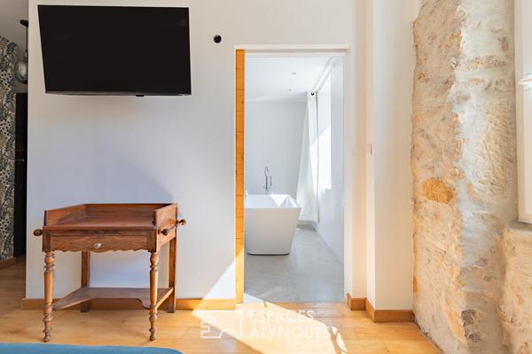 Maison familiale et chambres d’hôtes rénovés au coeur des Corbières