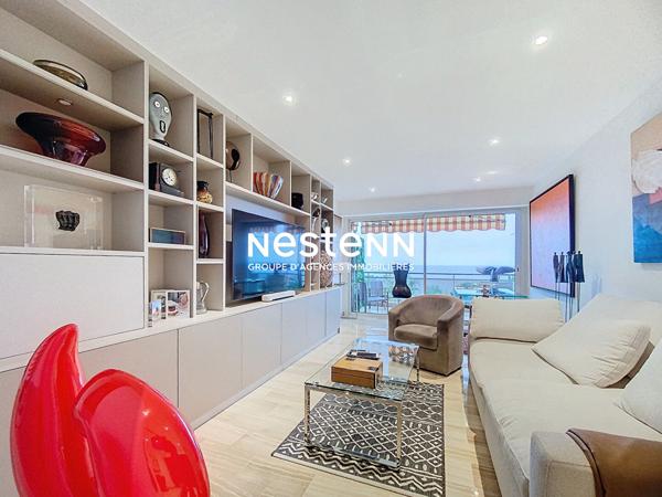 BORD DE MER - 2P - 56 m2 - Vue mer panoramique - SUD - Parking - Piscine - Tennis