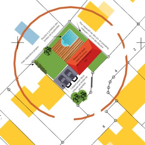 Terrain à bâtir - Secteur Sainte-Pezenne, au calme...