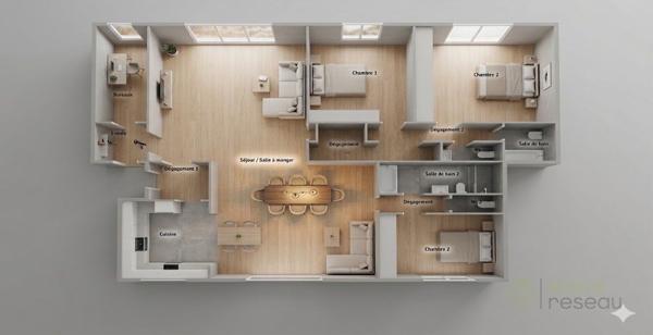 Appartement à BOUGIVAL (78380)
