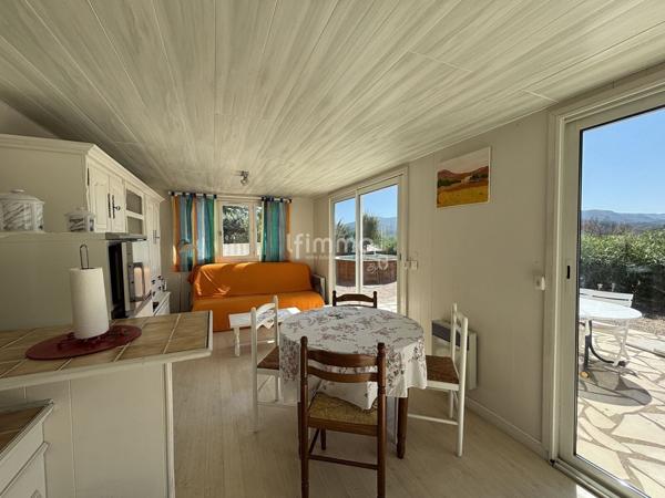 Maison de vacances 45 m2 environ et piscine hors sol