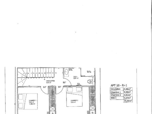 Location Appartement 5 pièces 98.65 m² - 15 CHEMIN DE LA BROCHETIERE Dardilly 69570