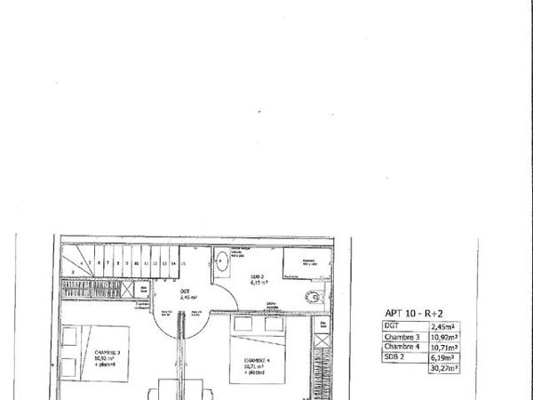 Location Appartement 5 pièces 98.65 m² - 15 CHEMIN DE LA BROCHETIERE Dardilly 69570