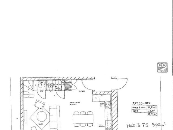 Location Appartement 5 pièces 98.65 m² - 15 CHEMIN DE LA BROCHETIERE Dardilly 69570