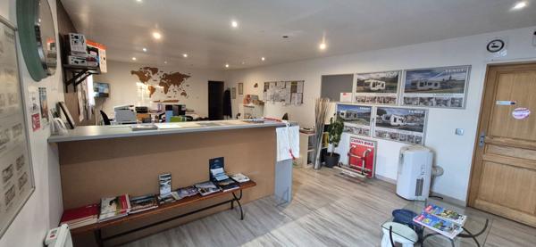 Hangar sur parelle de 1646m2 avec vaste parking et quai de déchargement!