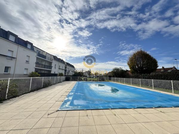 Appartement 2 pièces avec piscine en rez-de-chaussée
