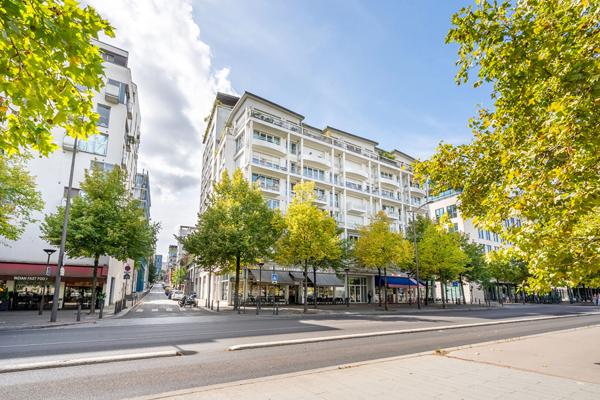 3 pièces vue jardin avec balcon