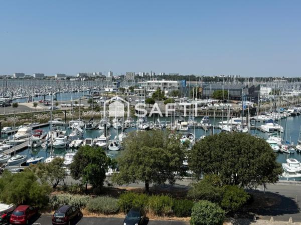 T4 avec piscine sur le port des Minimes