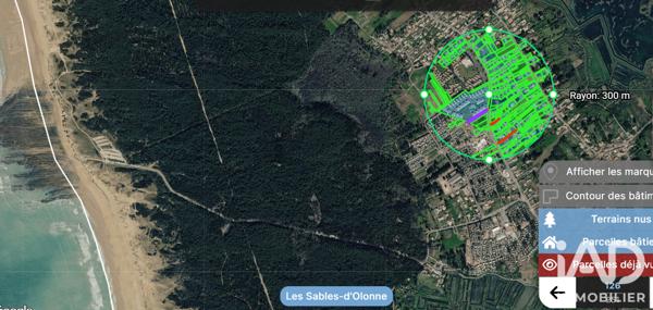 Terrain à vendre 759 m² Les Sables-d'Olonne