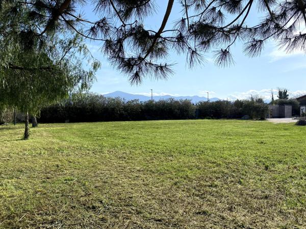 Terrain viabilisé à bâtir ELNE