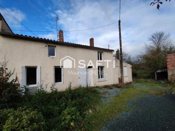 MAISON 90 M²+GRANGE+HANGAR+TERRAIN 5312M²