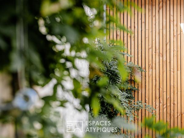 Duplex avec jardin à aménager dans une copropriété de standing