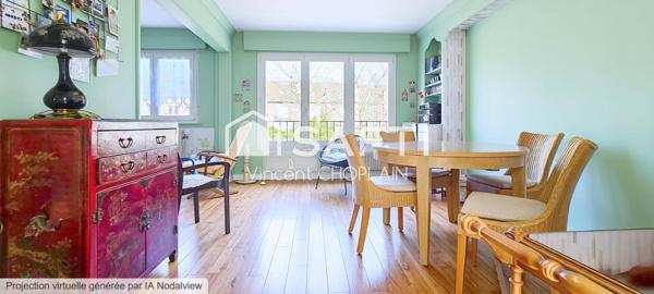 pharos, Bel-étage lumineuse, 3CH, garage jardin, Métro Tram